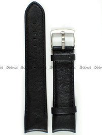 Skórzany pasek do zegarka Aviator Aviator-MIG-21-Fishbed-M.1.14, 22 mm, Czarny