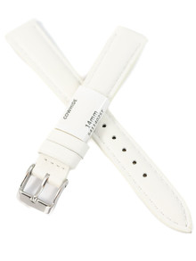 Pasek skórzany do zegarka - Rochet Miami 5411402ST - 14 mm - Biały