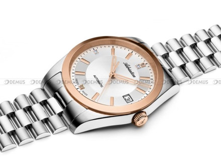 Zegarek Damski Automatyczny z Diamentami Adriatica A3802.R113AD - W zestawie rotomat