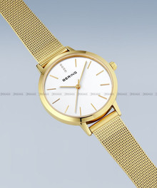 Bering Classic 13434-334-GWP Zegarek Damski - Naszyjnik wysadzany kryształkami w zestawie