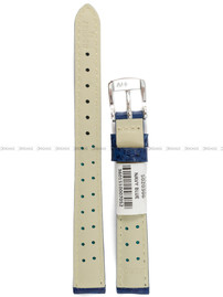 Pasek skórzany do zegarka - Rochet Buffalo 5020306 - 12  mm - Niebieski