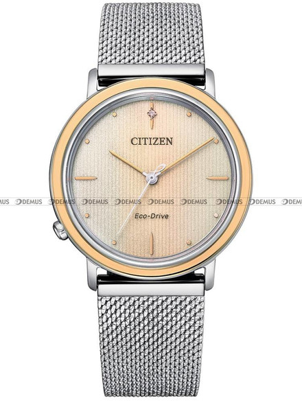 Citizen L Ambiluna Eco-Drive EM1006-40A Zegarek Damski  - Limitowana Edycja - dodatkowa bransoleta w zestawie