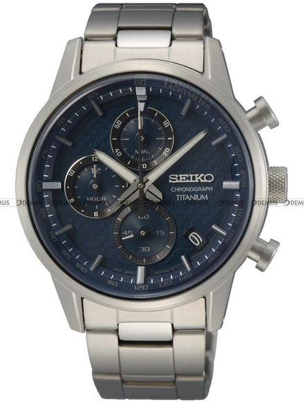 Zegarek Męski Seiko Chronograph Titanium SSB387P1