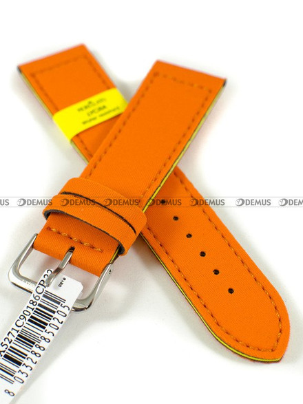 Nylonowy pasek do zegarka Morellato A01X5271C90186CR22, 22 mm, Pomarańczowy