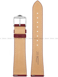 Pasek skórzany z do zegarka - Hirsch Bologna 01802160-2-20 M - 20 mm