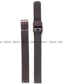 Siateczkowa (mesh) bransoleta do zegarka Obaku V146LVNMN, 10 mm, Brązowa