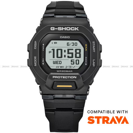 Zegarek Męski G-SHOCK G-SQUAD Bluetooth GBD 200 1A1ER - Kompatybilny z aplikacją Strava