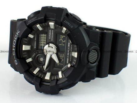 Zegarek Casio G-Shock GA-700-1BER Męski, Kwarcowy, Wskazówkowo-Elektroniczny
