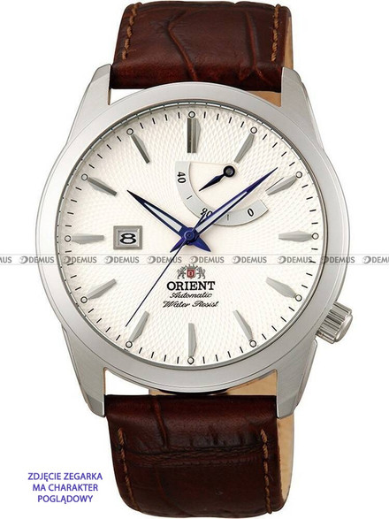 Skórzany pasek do zegarka Orient UDDWHST, 22 mm, Brązowy