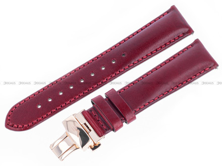 Pasek skórzany do zegarka Vostok Europe Vilnele VS42-125B754 - 20 mm