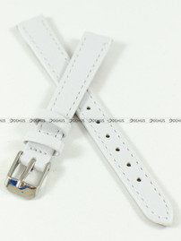 Skórzany pasek do zegarka Toscana PST-12.7-S, 12 mm, Biały