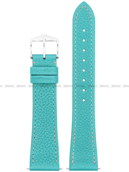 Pasek skórzany z do zegarka - Hirsch Bologna 01802083-2-19 - 19 mm