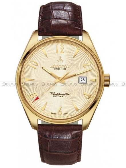 Zegarek Atlantic Worldmaster 51752.45.35G Męski, Automatyczny, Wskazówkowy