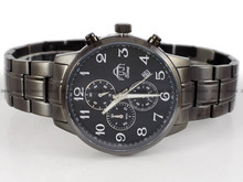 FujiTime M7132Q-Black-Black Zegarek Męski