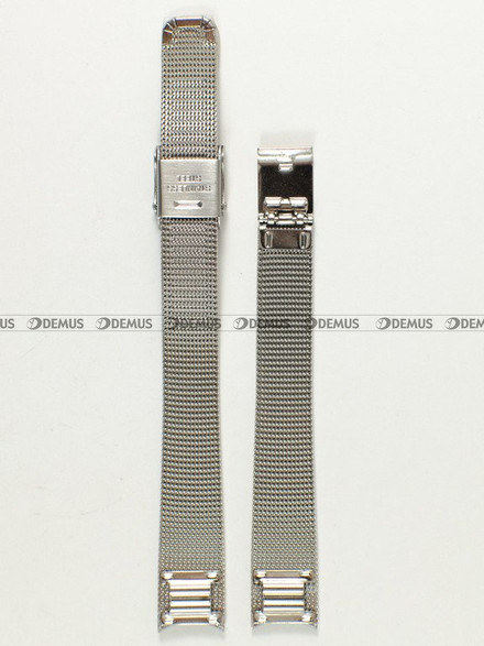 Siateczkowa (mesh) bransoleta do zegarka Obaku V130LCIMC, 12 mm, Srebrna