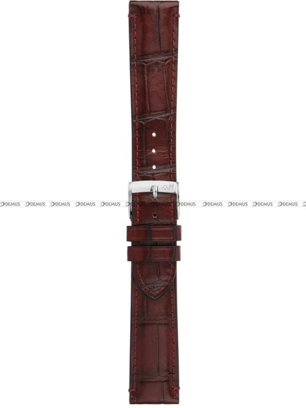 Pasek do zegarka skórzany - Morellato A01X5534D40081CR20 - 20 mm