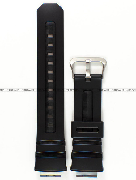 Pasek do zegarka z tworzywa Casio AWG-M100-AW-590-AW-591, 16 mm, Czarny
