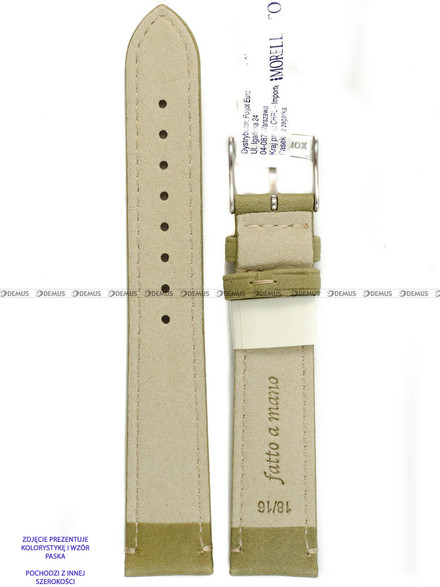 Pasek skórzany do zegarka - Morellato Kahlo A01X6022E23078CR22 - 22 mm