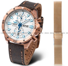 Zegarek Męski Vostok Europe Almaz 6S11-320B676B - Zestaw