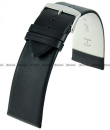 Skórzany pasek do zegarka Horido 0203.01.28S, 28 mm, Czarny