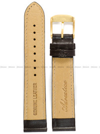 Pasek skórzany do zegarka - Adriatica PADR22.20.1-G - 20 mm