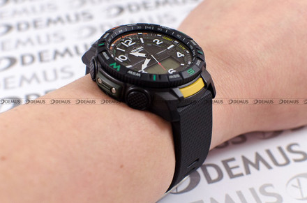 Zegarek Casio PROTREK PRT-B50-1ER Męski, Kwarcowy, Wskazówkowo-Elektroniczny