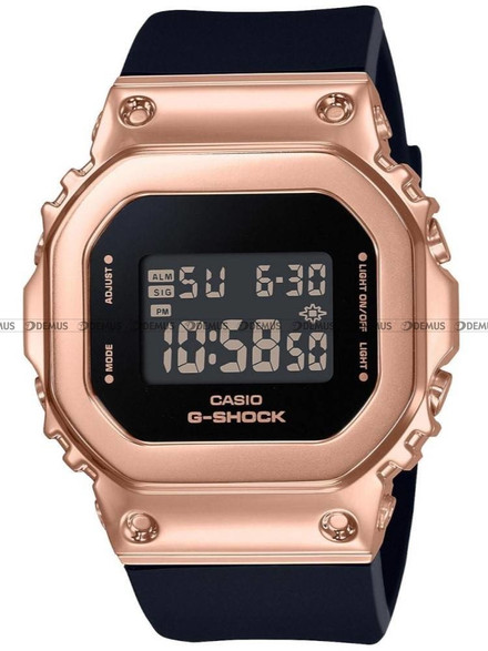 Zegarek Casio G-SHOCK GM-S5600PG-1ER Damski, Kwarcowy, Elektroniczny