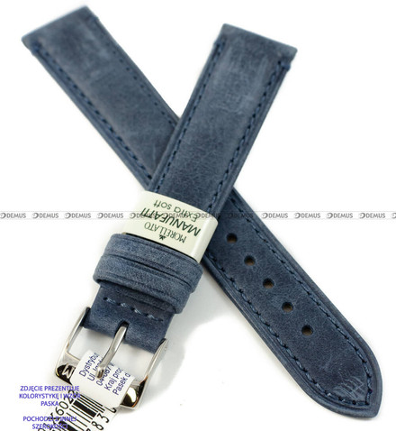 Pasek skórzany do zegarka - Morellato Kahlo A01X6022E23064CR20 - 20 mm