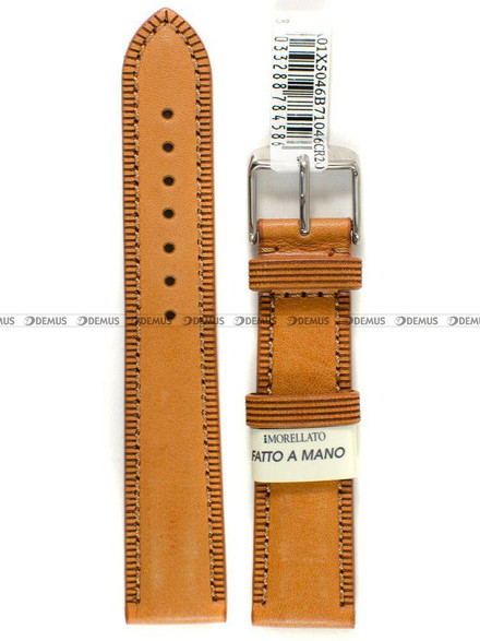 Skórzany pasek do zegarka Morellato A01X5046B71046CR20, 20 mm, Brązowy