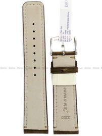 Pasek do zegarka skórzany - Morellato Coubert A01X6021C38032CR22 - 22 mm