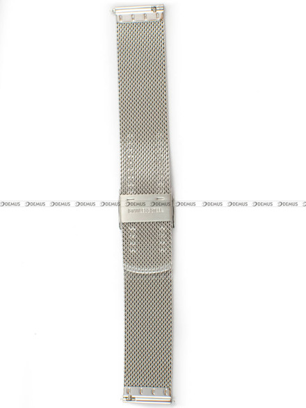 Siateczkowa (mesh) bransoleta do zegarka Vostok VE-Undine-20-Silver-mesh, 20 mm, Srebrna