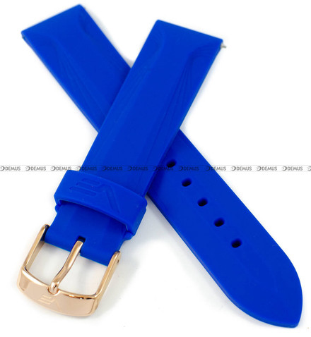 Pasek silikonowy do zegarka Vostok Europe Undine VK64-515B670 - 20 mm