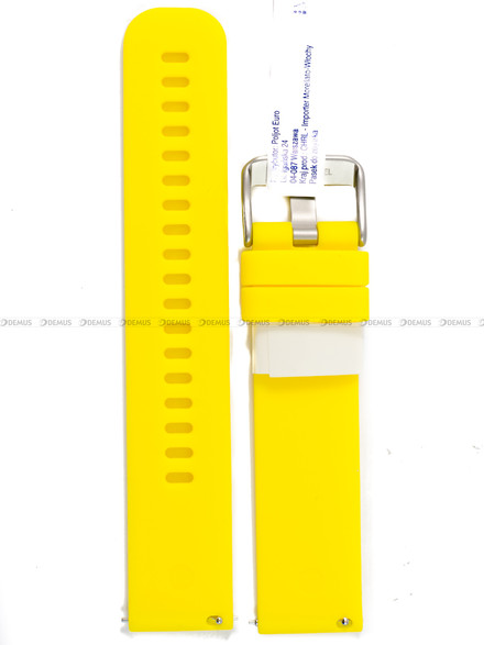 Pasek silikonowy do zegarka - Morellato A01X5654187098SB20 - 20 mm