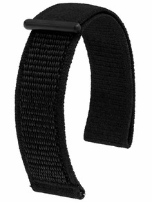 Pasek nylonowy na rzep do zegarka - Hirsch Vocem 41409050-5-20 - 20 mm