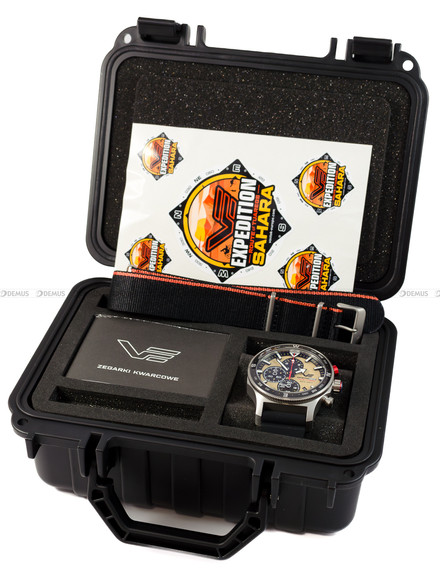 Vostok Europe Expedition SAHARA - Route of Tuaregs - 6S10-598A753 Zegarek Męski - Limitowana Edycja