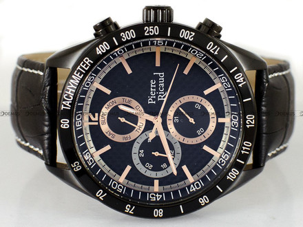 Zegarek Pierre Ricaud P97224.B2R4QF Męski, Kwarcowy, Wskazówkowy