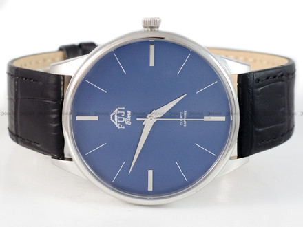 FujiTime M7140Q-Silver-Blue Zegarek Męski