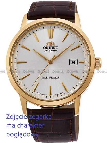 Pasek skórzany do zegarka Orient RA-AC0F04S10D - UL00A011G0 - 22 mm