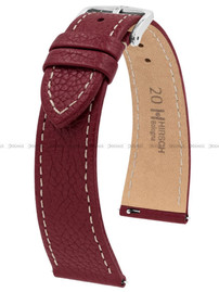 Pasek skórzany z do zegarka - Hirsch Bologna 01802060-2-19 - 19 mm