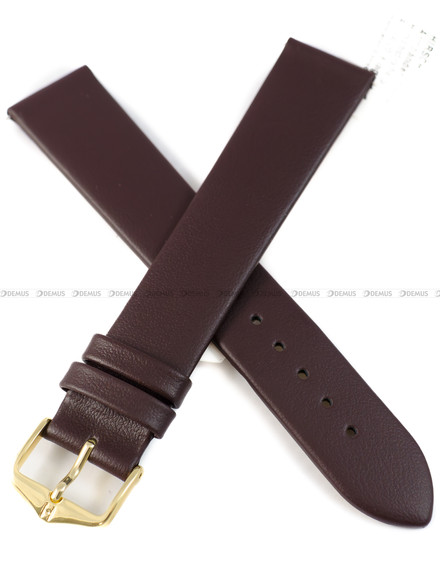 Pasek skórzany do zegarka - Hirsch Toronto 03702210-1-18 XL - 18 mm