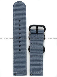 Nylonowy pasek do zegarka Nato PND2.22.1.55, 22 mm, Niebieski