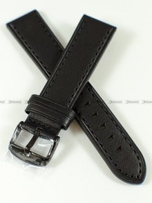 Skórzany pasek do zegarka Sturmanskie Arctic 682, 20 mm, Czarny