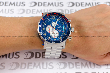 Zegarek Męski Vostok Europe Lunokhod-2 YM86-620A636B