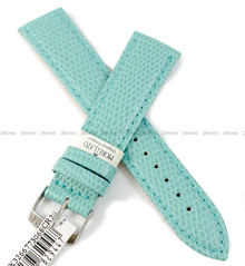 Skórzany pasek do zegarka Morellato A01X3266773068CR20, 20 mm, Zielony