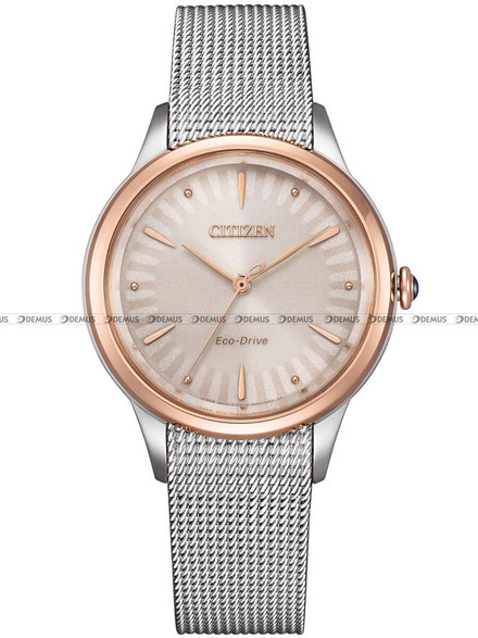 Citizen Gerberain Full Blossom Eco-Drive EM1156-80X Zegarek Damski
