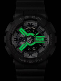 Zegarek Męski G-SHOCK Original Hidden Glow GA 110HD 8AER