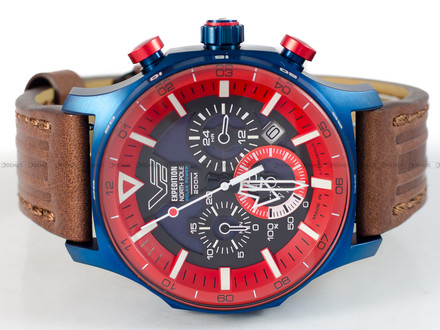 Vostok Europe EXPEDITION NORTH POLE - Polar Sunrise VR42-595D734 Zegarek Męski - Dodatkowy pasek w zestawie