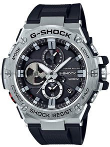 Zegarek Casio G-Shock Radio Controlled GST-B100-1AER Męski, Kwarcowy, Wskazówkowo-Elektroniczny