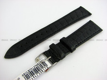 Skórzany pasek do zegarka Morellato A01U0751376019CR20, 20 mm, Czarny