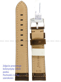 Pasek do zegarka skórzany - Morellato A01X6121D71032ST20 - 20 mm